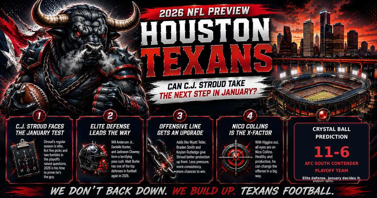 2026 Houston Texans NFL Season Preview